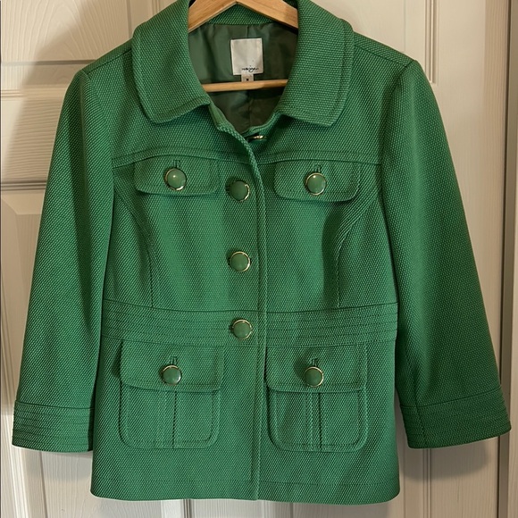 Halogen Jackets & Blazers - Halogen Green Medium Button-Up Jacket